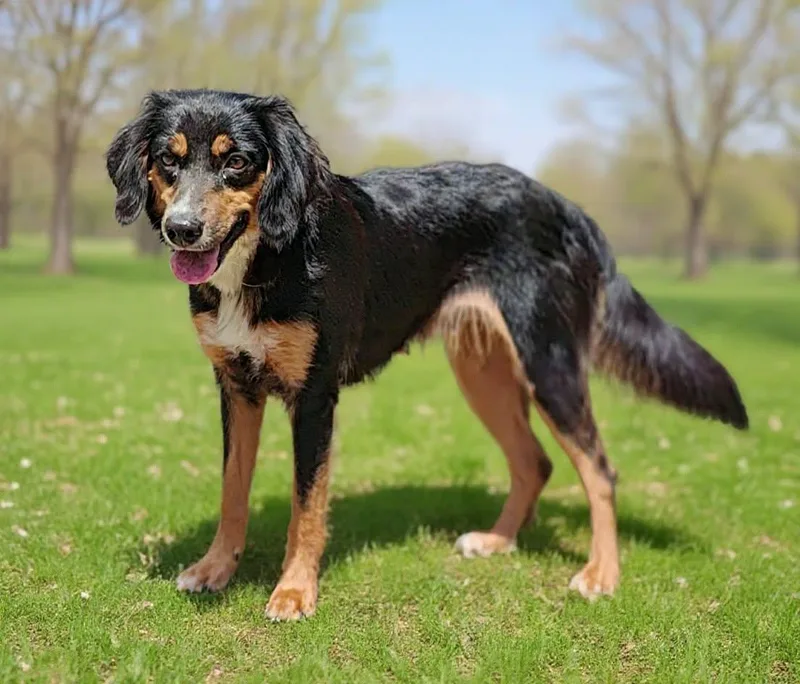 An adult medium-sized female Collie dog named Maizy for adoption in Royal Palm Beach, FL
