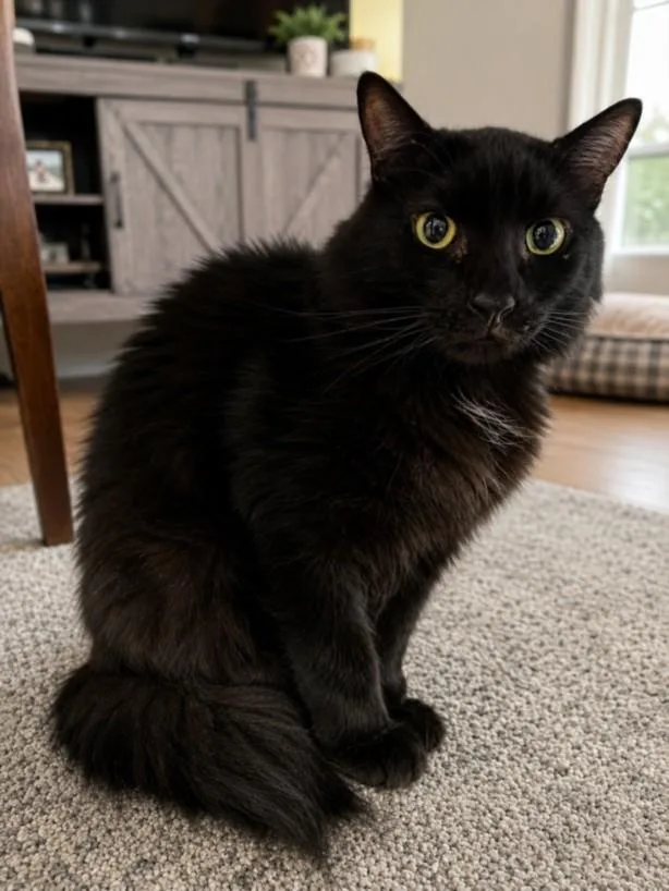 An adult small-sized male Domestic Medium Hair cat named Catmando for adoption in Clinton Township, MI