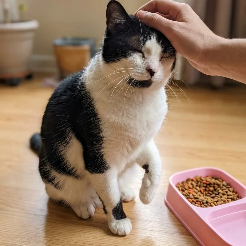 An adult large-sized male White Domestic Short Hair cat named Elwood for adoption in Elwood, IN