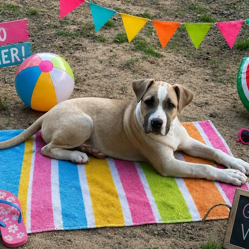 A baby medium-sized male Labrador Retriever dog named Skyler for adoption in Locust Fork, AL