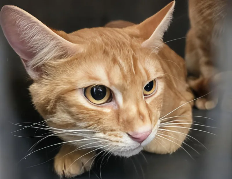 An adult medium-sized male Tabby (Orange / Red) Domestic Short Hair cat named Desie for adoption in Nashville, TN