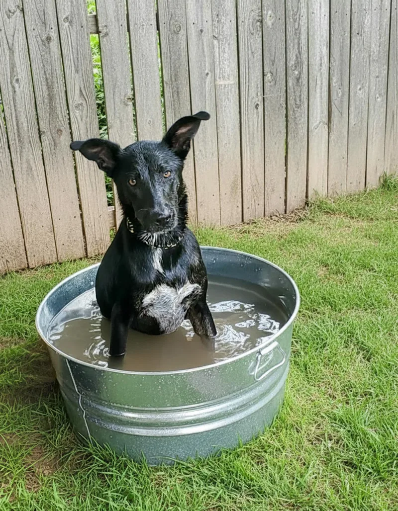 A young medium-sized female Black German Shepherd Dog dog named Jenny for adoption in Southport, CT