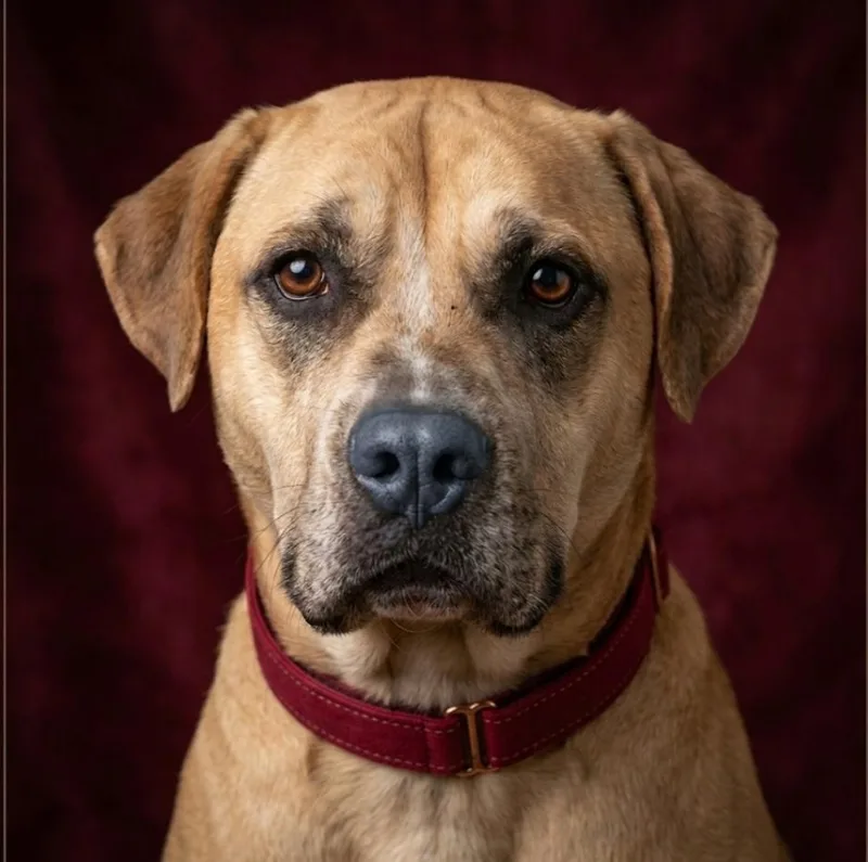 A young large-sized male Labrador Retriever dog named Georgie for adoption in Roswell, GA
