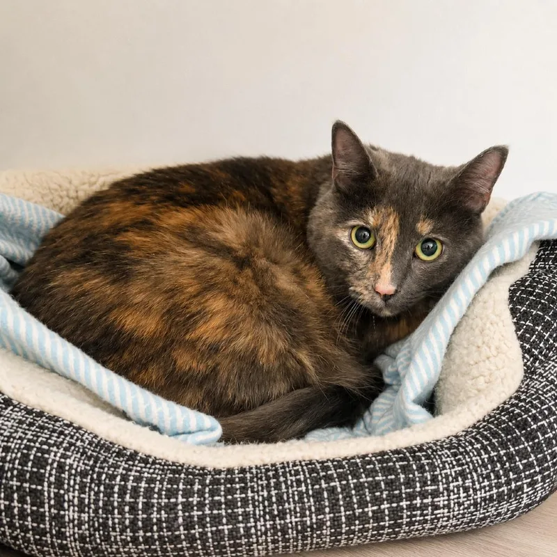 An adult small-sized female Gray / Blue / Silver Domestic Short Hair cat named Nala for adoption in Hopkinton, MA
