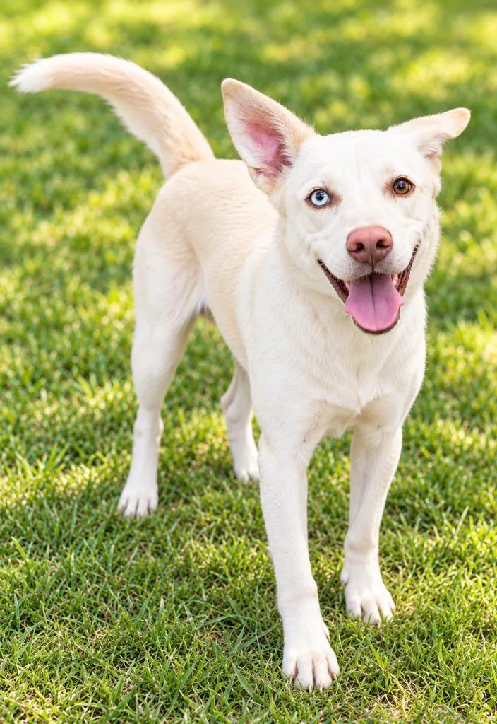 A young large-sized female Husky dog named Naomi for adoption in Hardeeville, SC