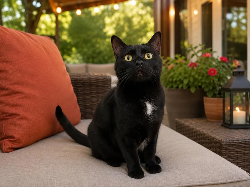 An adult small-sized male Domestic Short Hair cat named Ash for adoption in Sebastian, FL