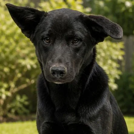 A baby medium-sized male Black Mixed Breed dog named Fred for adoption in Wickenburg, AZ