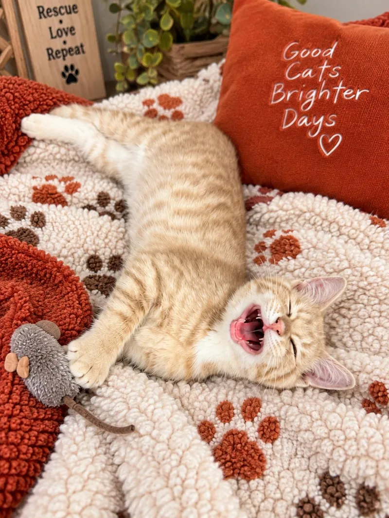 A young medium-sized male Domestic Short Hair cat named Ginger for adoption in Fulton, NY