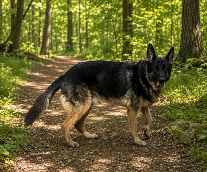 An adult extra large-sized male German Shepherd Dog dog named Smuckers for adoption in Baltimore, MD