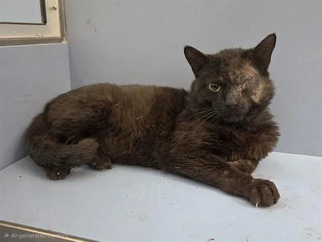 An adult small-sized male Domestic Short Hair cat named Fritz for adoption in Martinez, CA