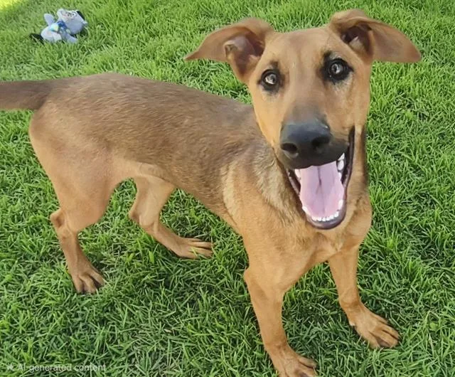 A young small-sized male Doberman Pinscher dog named Fajita for adoption in Albuquerque, NM