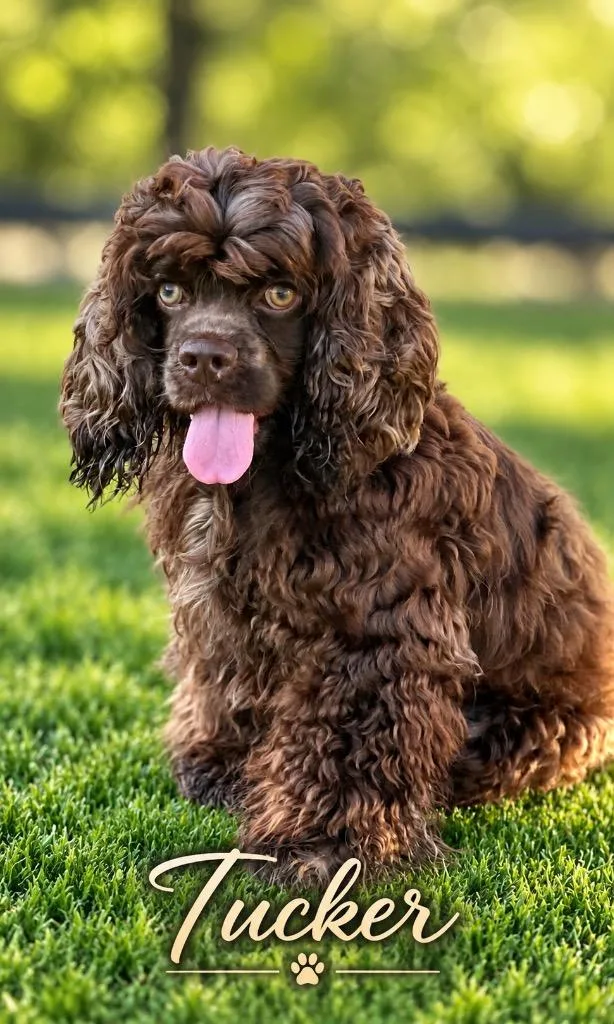 A young small-sized male Cocker Spaniel dog named Tucker for adoption in Dalton, GA