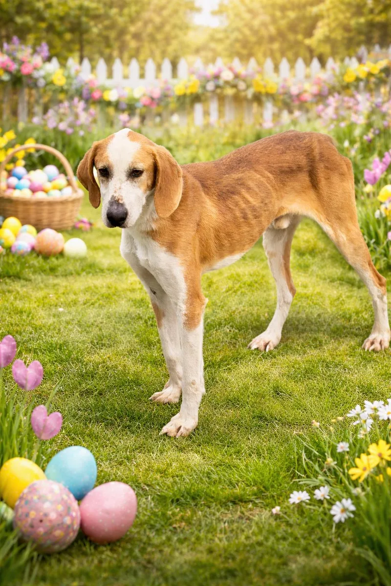 An adult medium-sized male Hound dog named Tru for adoption in Elizabethtown, NC