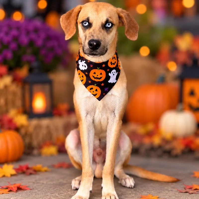 A young medium-sized male Yellow / Tan / Blond / Fawn Mixed Breed dog named Howlbert for adoption in Binghamton, NY