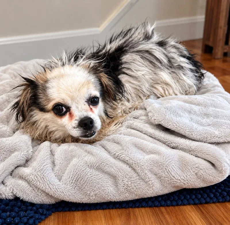 A senior small-sized male Chihuahua dog named Taco for adoption in Windsor, CO