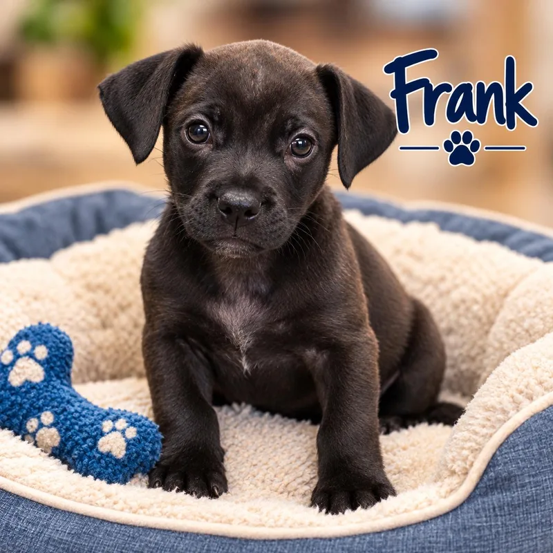 A baby small-sized male Dachshund dog named Frank for adoption in Momence, IL