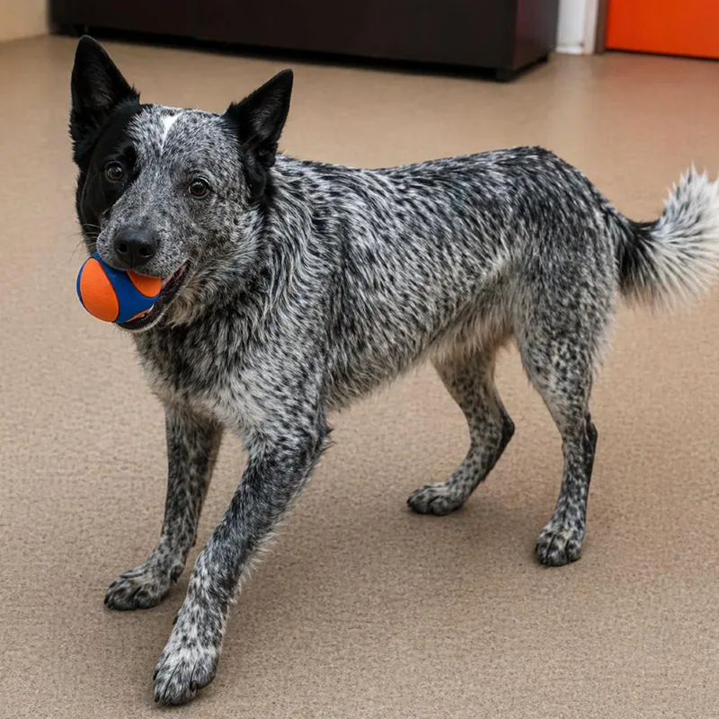 A young small-sized female Black Border Collie dog named Patches for adoption in Rogersville, MO