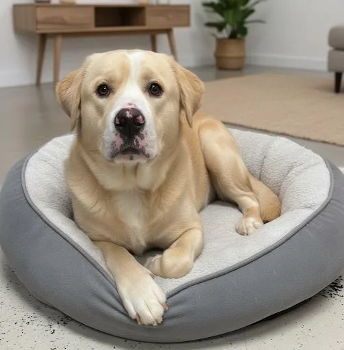 A young large-sized male Labrador Retriever dog named Rollo for adoption in Danbury, CT