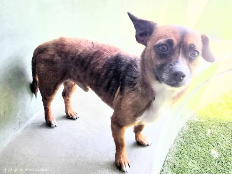 An adult small-sized male Chihuahua dog named Rusty for adoption in Van Nuys, CA