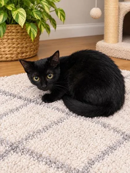A baby small-sized female Domestic Short Hair cat named Pepsi for adoption in Paducah, KY