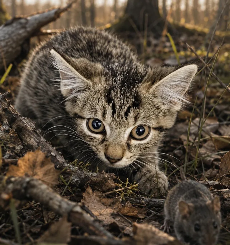 A baby small-sized male Domestic Short Hair cat named James for adoption in Washington Court House, OH