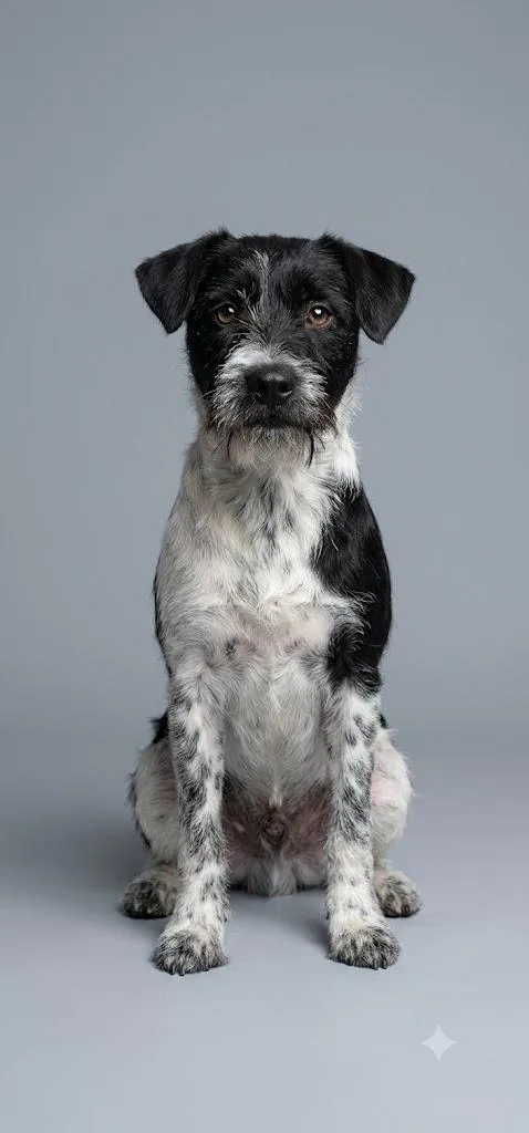 An adult medium-sized male Black Miniature Schnauzer dog named Zip for adoption in Wooster, OH