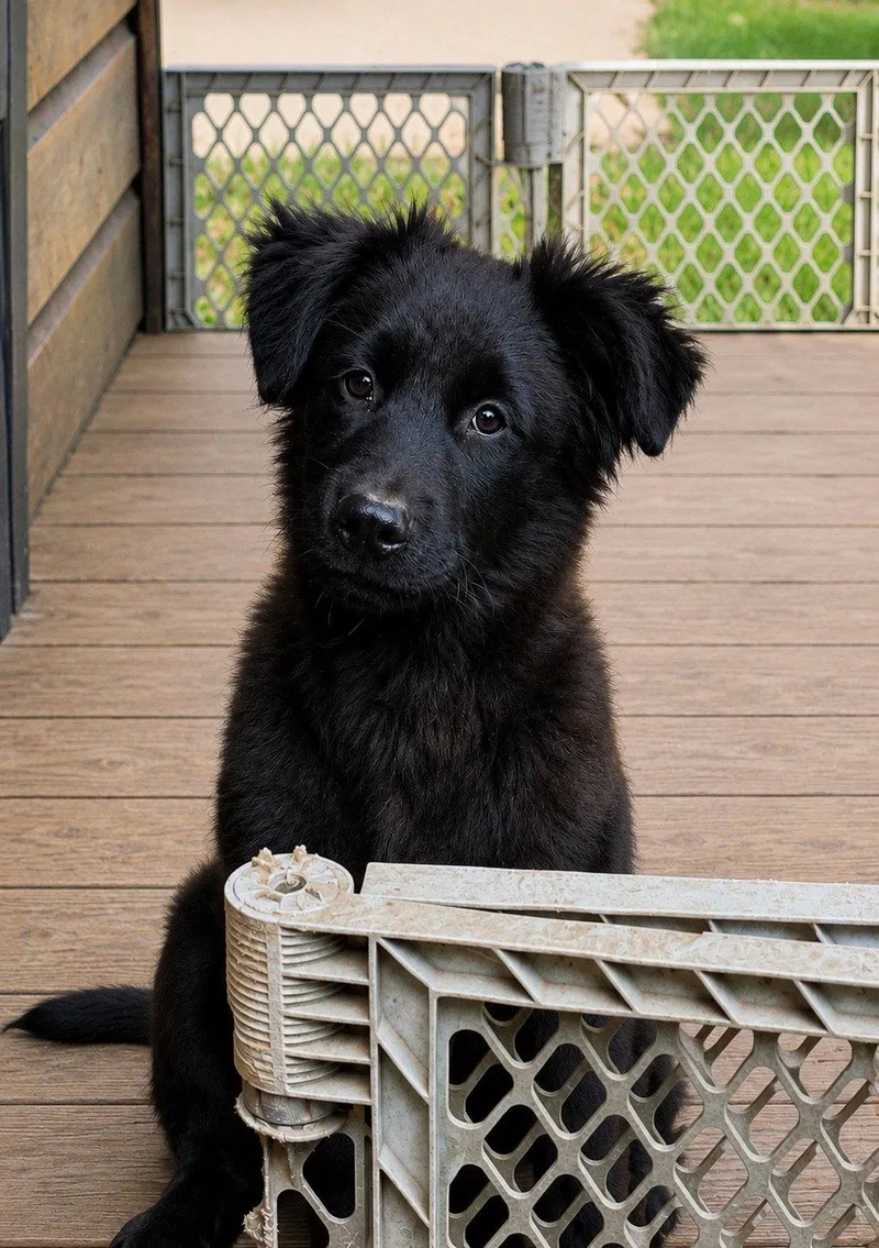 A young medium-sized male Shepherd dog named Edge for adoption in Nashville, TN