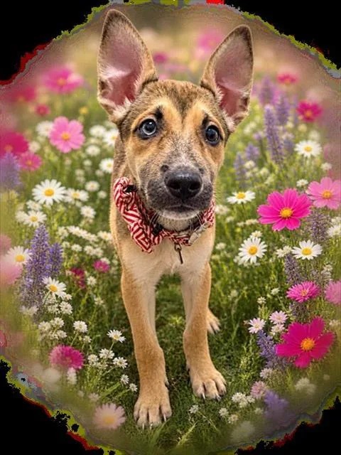 A young small-sized female Husky dog named Daisy for adoption in Upper Marlboro, MD