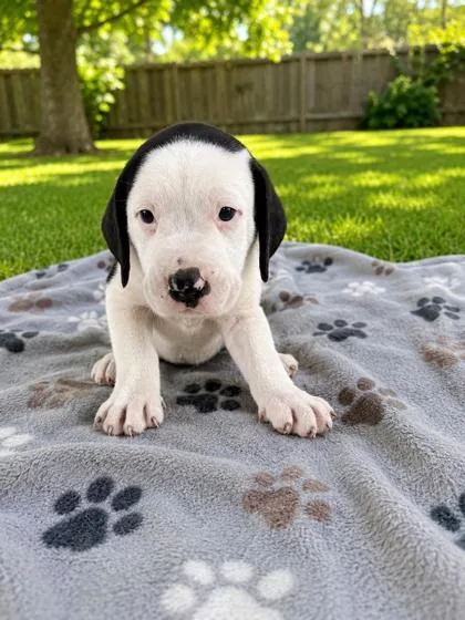 A baby large-sized female Treeing Walker Coonhound dog named Scooby for adoption in Largo, FL