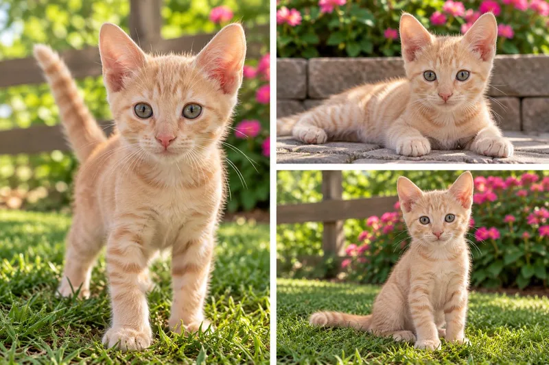 A baby medium-sized male Domestic Short Hair cat named Cedric for adoption in Kiln, MS