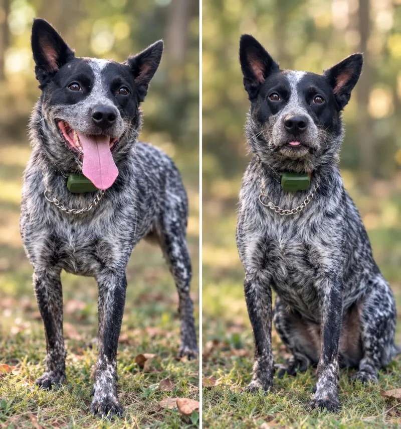 An adult medium-sized male Australian Cattle Dog / Blue Heeler dog named Felix for adoption in Russellville, KY