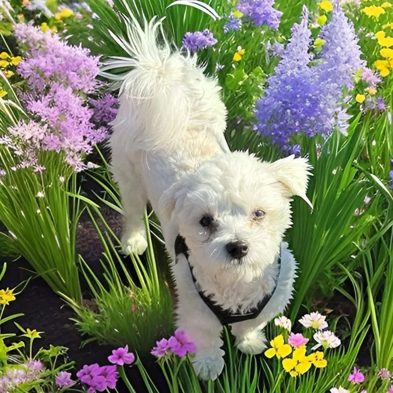 A young small-sized male White / Cream Maltese dog named Yeti for adoption in Bronx, NY