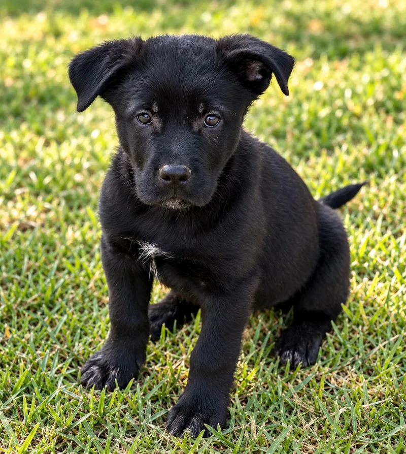 A baby medium-sized male Golden Retriever dog named Batman for adoption in Nashville, TN
