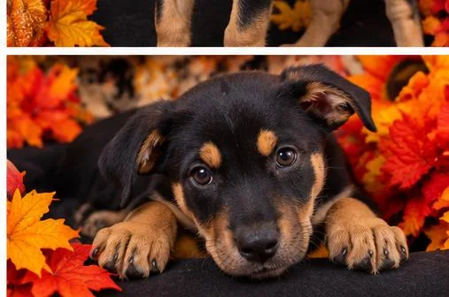 A baby medium-sized female Mixed Breed dog named Tasha for adoption in Sumter, SC