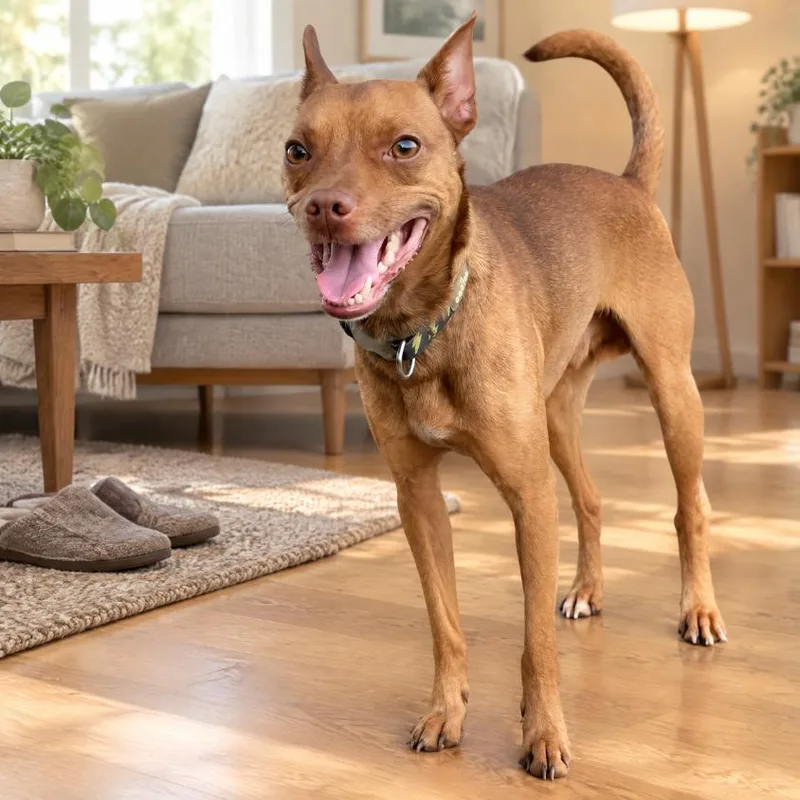 An adult small-sized male Red / Chestnut / Orange Chihuahua dog named Sparky for adoption in Erie, PA