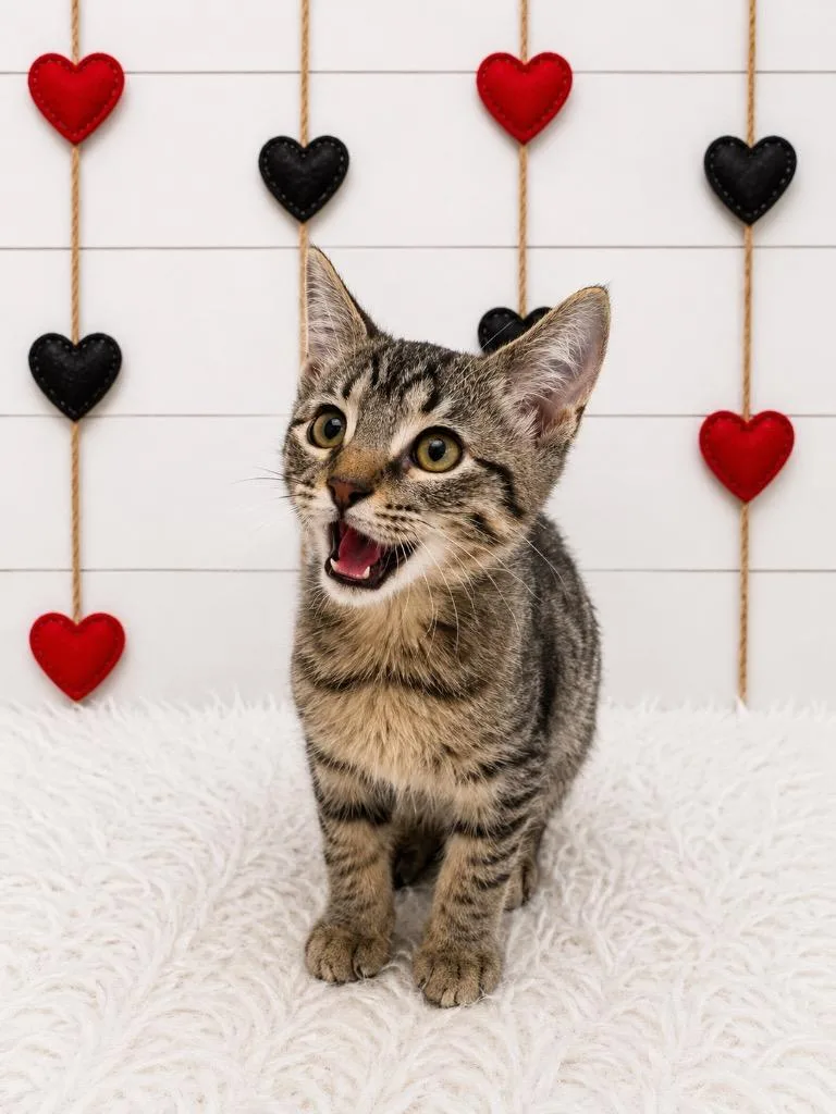 A baby small-sized male Domestic Short Hair cat named Pico for adoption in Corpus Christi, TX