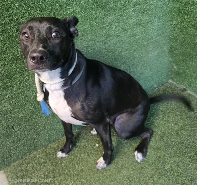 A young large-sized female Labrador Retriever dog named Eva for adoption in Lancaster, CA
