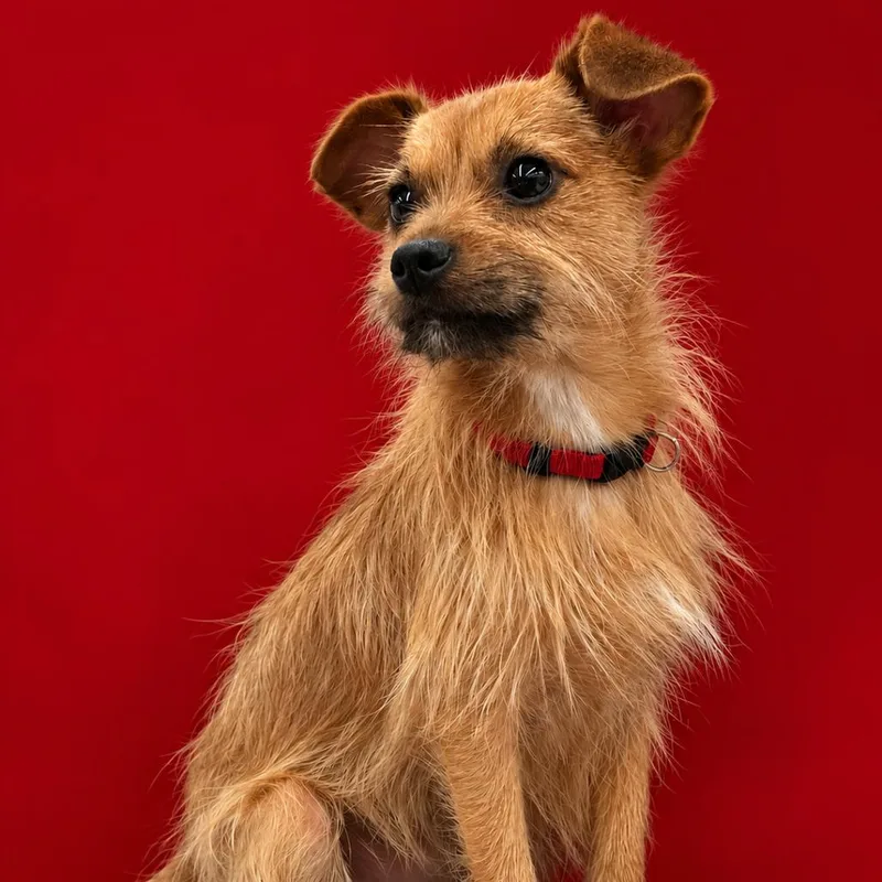 A young small-sized male Apricot / Beige Chihuahua dog named Rambo for adoption in Anderson, TX