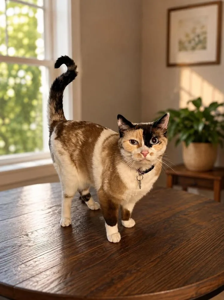 An adult medium-sized female Siamese cat named Lillie for adoption in Calimesa, CA
