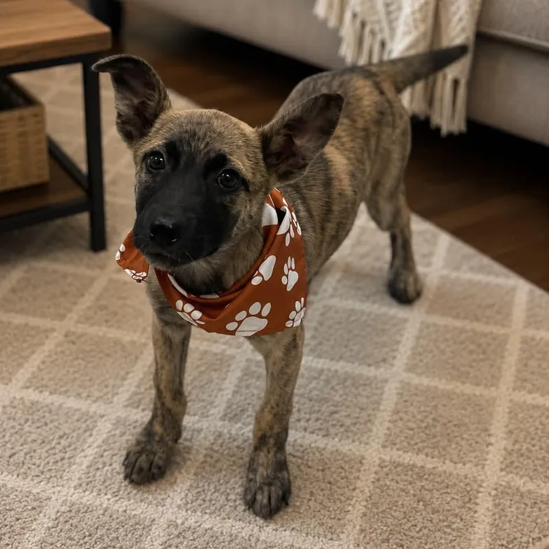 A baby medium-sized male German Shepherd Dog dog named Quinn Gs for adoption in Allen, TX