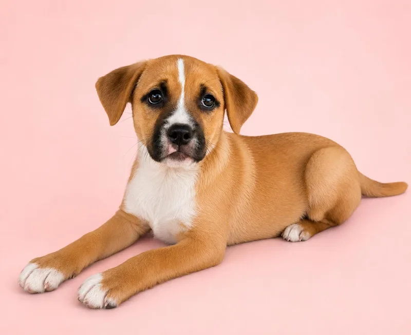 A baby large-sized female Australian Cattle Dog / Blue Heeler dog named Kristi for adoption in Nashville, TN