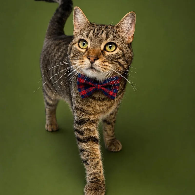 An adult large-sized male Brown / Chocolate Domestic Short Hair cat named Bonkers for adoption in Binghamton, NY