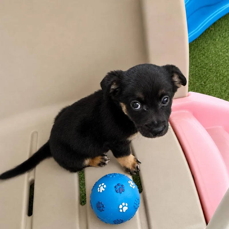 A baby small-sized male Brown / Chocolate Maltese dog named Teddy for adoption in Sacramento, CA