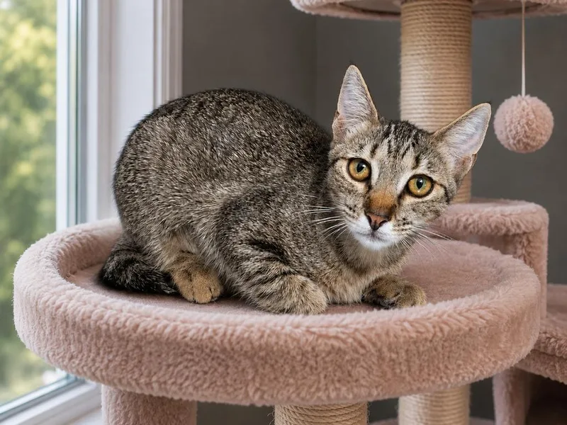 A baby small-sized female Domestic Short Hair cat named Emmy for adoption in Sebastian, FL