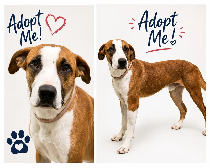 A young medium-sized male Terrier dog named Dobby for adoption in Euless, TX