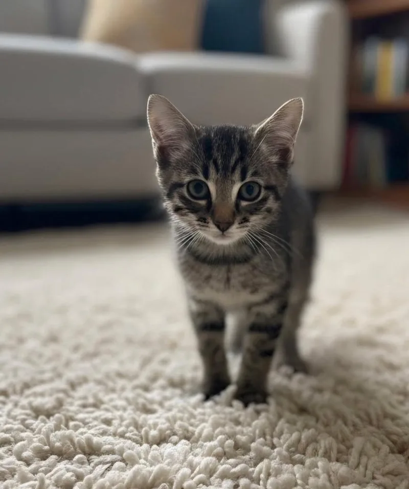 A baby medium-sized male Domestic Short Hair cat named Hidden Valley for adoption in Tampa, FL