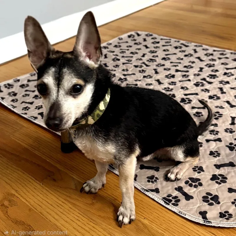 An adult small-sized male Black Chihuahua dog named Sarge for adoption in Wappingers Falls, NY