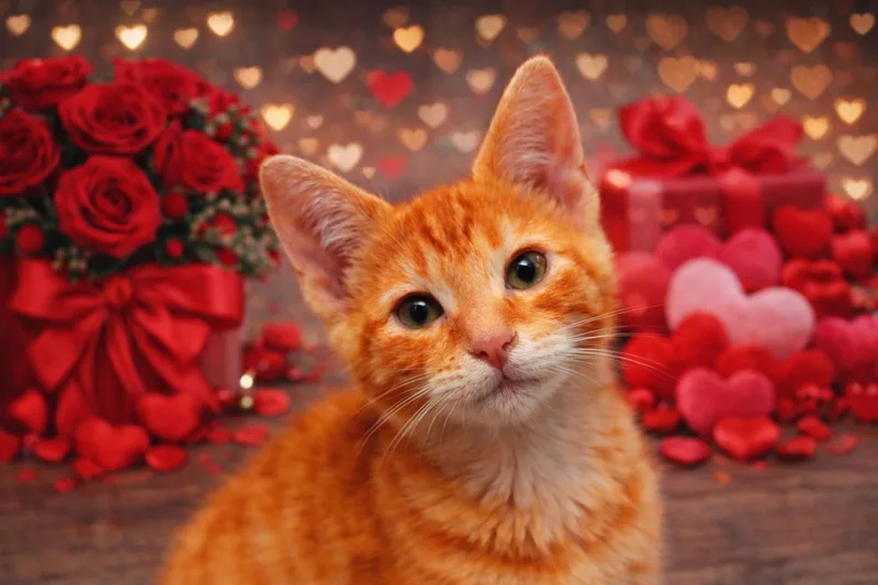 A young medium-sized male Tabby (Orange / Red) Domestic Short Hair cat named Butterscotch for adoption in Newington, GA