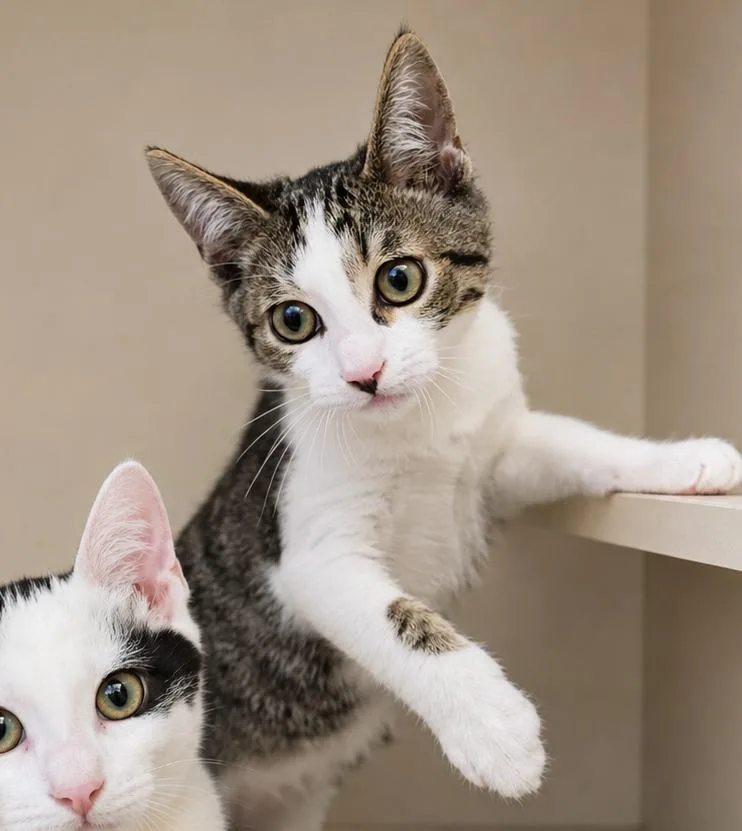 A baby small-sized male Domestic Short Hair cat named Whipster for adoption in Sebastian, FL
