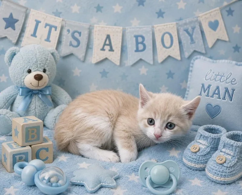 A baby small-sized male Domestic Short Hair cat named Zion for adoption in Washington Court House, OH